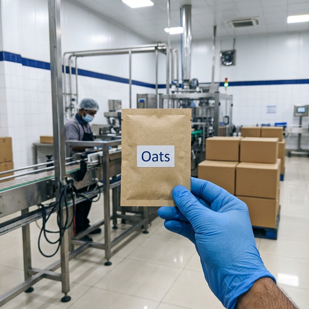 Single Serve Oats Sachets for Hotels and Cafes