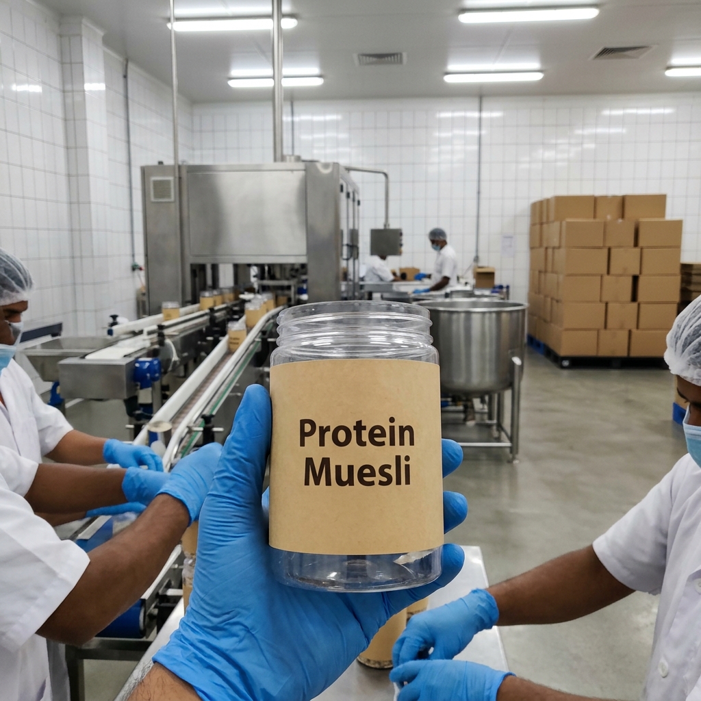 High Protein Muesli for Supplement Brands